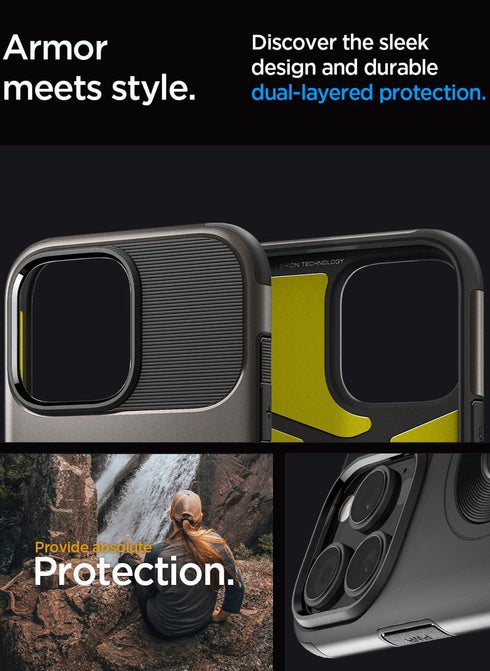 Spigen iPhone 16 PRO Case Slim Armor MAGFIT