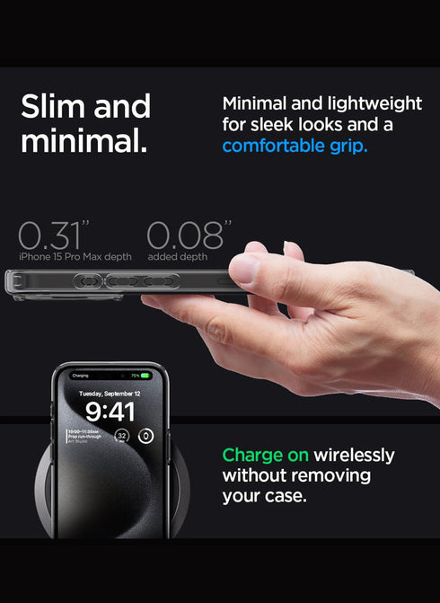 Spigen iPhone 15 Pro Max Case Ultra Hybrid