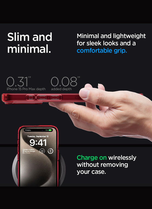 Spigen iPhone 15 Pro Max Case Ultra Hybrid