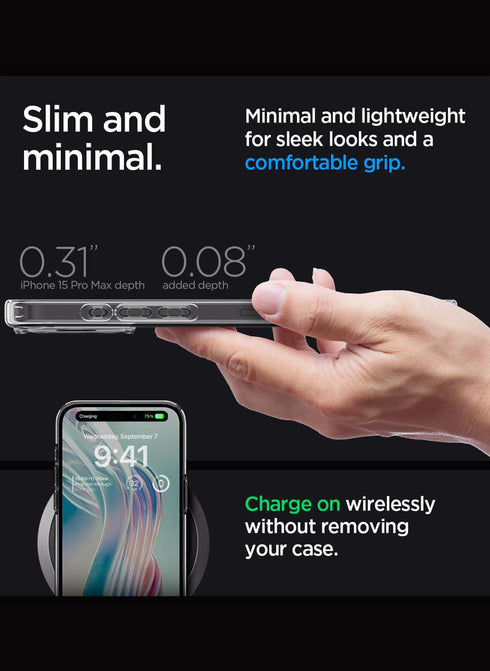 Spigen iPhone 15 Pro Max Case Ultra Hybrid