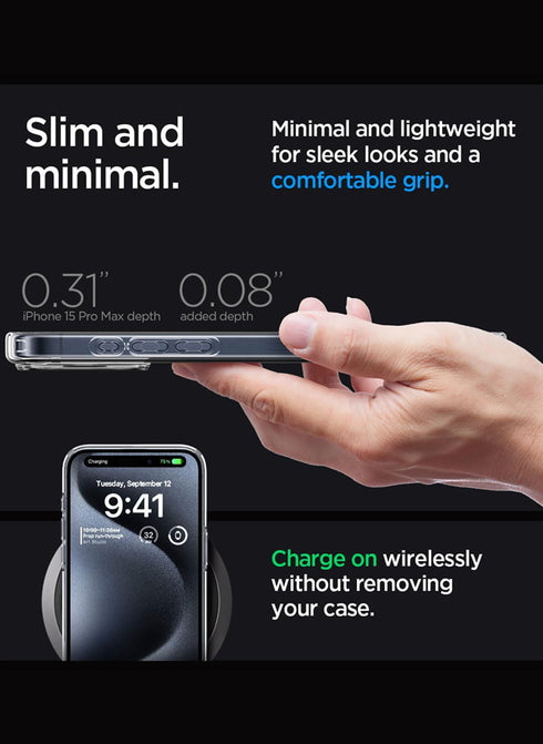 Spigen iPhone 15 Pro Max Case Ultra Hybrid