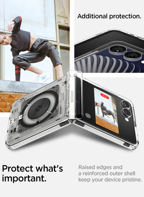 Spigen Samsung Galaxy Z Flip 7 Case Ultra Hybrid Pro MAGFIT NEO ONE