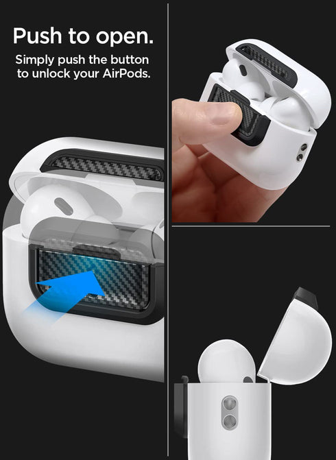 Spigen AirPods PRO 2 / AirPods Pro Case Lock Fit M with Lanyard