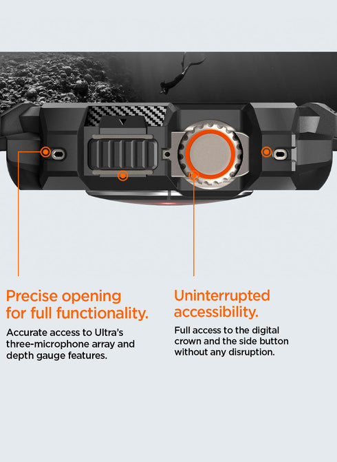 Spigen Apple Watch ULTRA (49mm) Band with Case Rugged Armor PRO