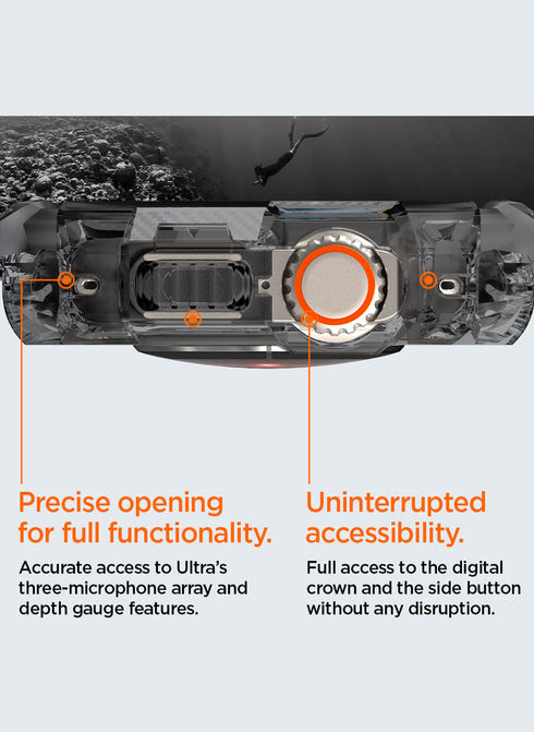 Spigen Apple Watch ULTRA (49mm) Band with Case Rugged Armor PRO