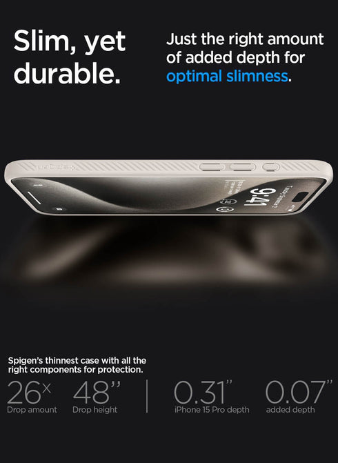 Spigen iPhone 15 PRO Case Liquid Air