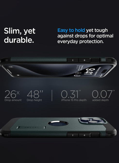 Spigen iPhone 15 PRO Case Tough Armor MagFit