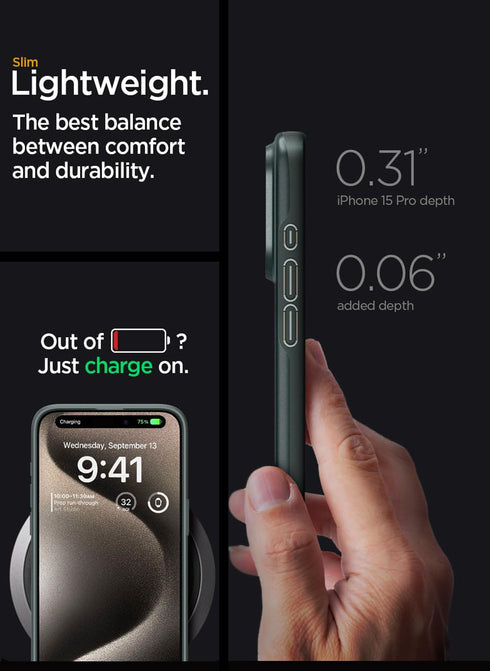 Spigen iPhone 15 PRO Case Thin Fit