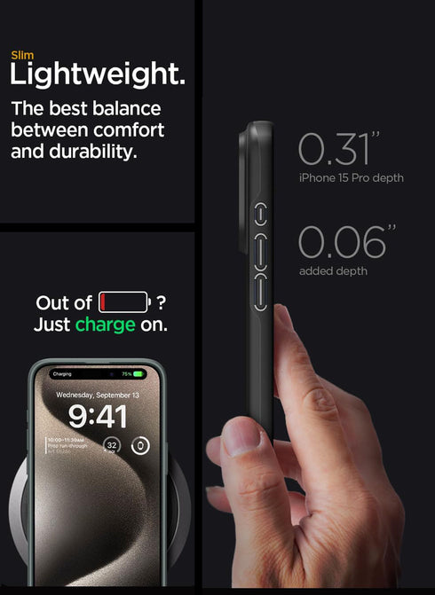 Spigen iPhone 15 PRO Case Thin Fit