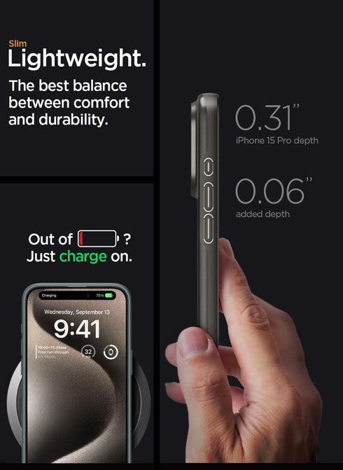 Spigen iPhone 15 PRO Case Thin Fit
