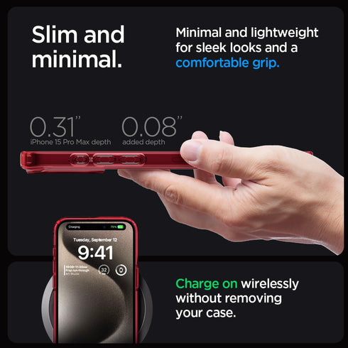 Spigen iPhone 15 PRO Case Ultra Hybrid