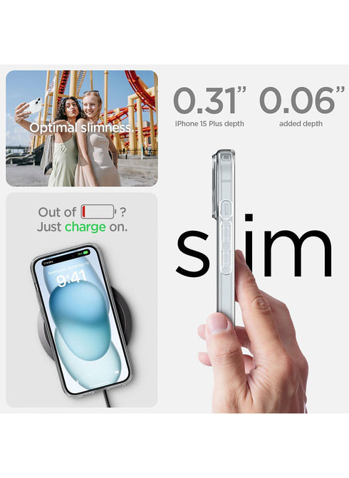 Spigen iPhone 15 PLUS Case Liquid Crystal