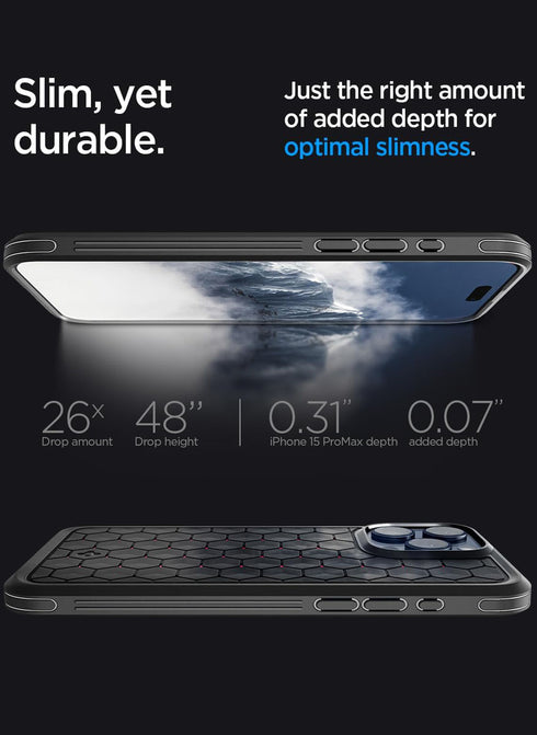 Spigen iPhone 15 Pro MAX Case Cryo Armor
