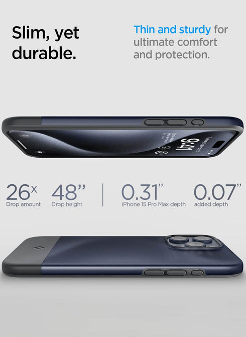 Spigen iPhone 15 Pro MAX Case Style Armor MagFit