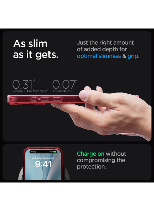 Spigen iPhone 15 Pro MAX Case Ultra Hybrid MagFit FROST