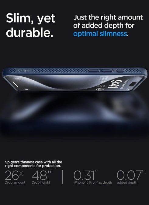 Spigen iPhone 15 Pro MAX Case Liquid Air