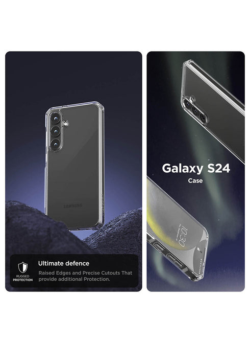 VRS Design Samsung Galaxy S24 Case Crystal Ultimate
