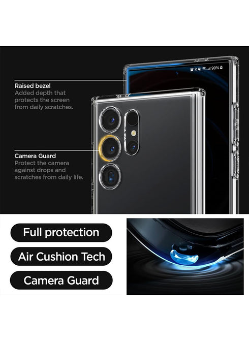 Spigen Samsung Galaxy S24 ULTRA Case Ultra Hybrid S with Kickstand