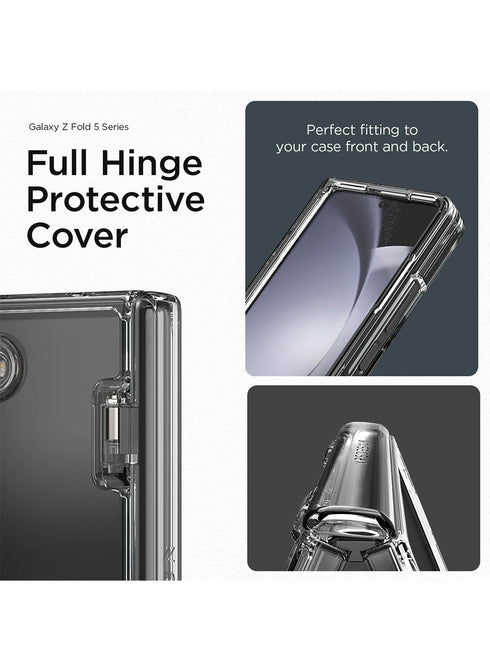 VRS Design Samsung Galaxy Z Fold 5 Case Terra Guard MODERN GO with Card Slot Storage and FRONT Screen Protector