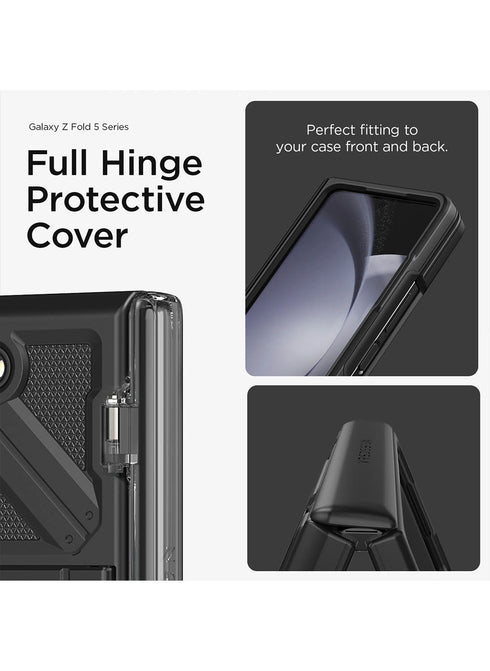 VRS Design Samsung Galaxy Z Fold 5 Case Terra Guard Ultimate GO with FRONT Screen Protector