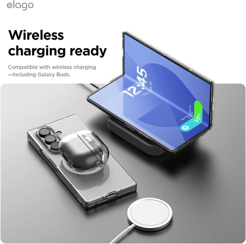 elago Samsung Galaxy Z Fold 7 Case Magnetic Clear
