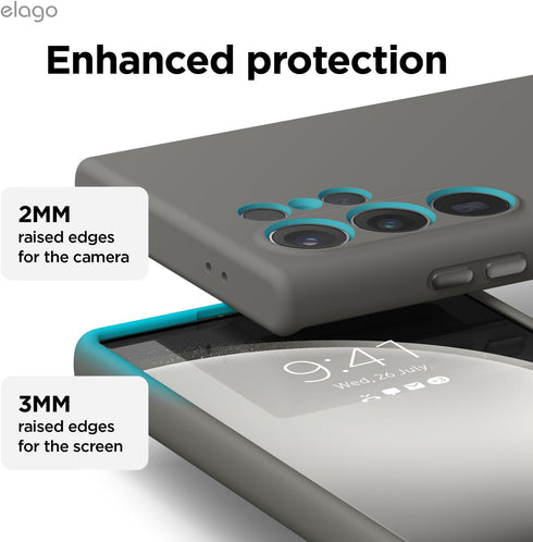 elago Samsung Galaxy S24 ULTRA Case Liquid Silicone