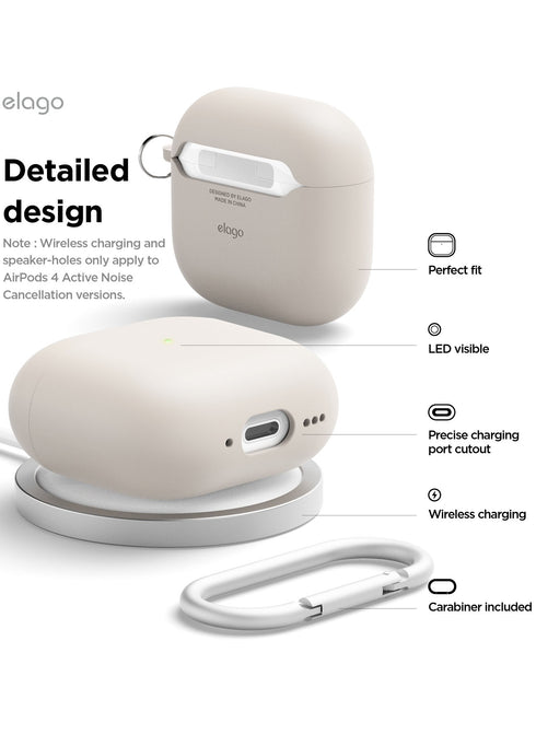 elago AirPods 4 Case Liquid Hybrid Hang