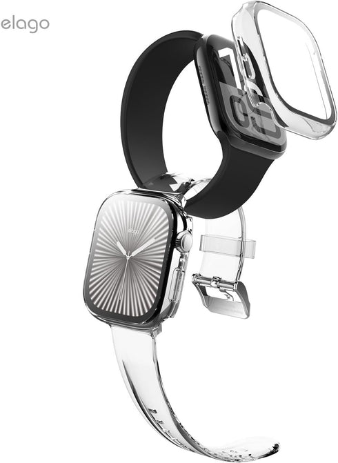 elago Apple Watch Series 10/9/8/7 (42mm) Case Clear Shield