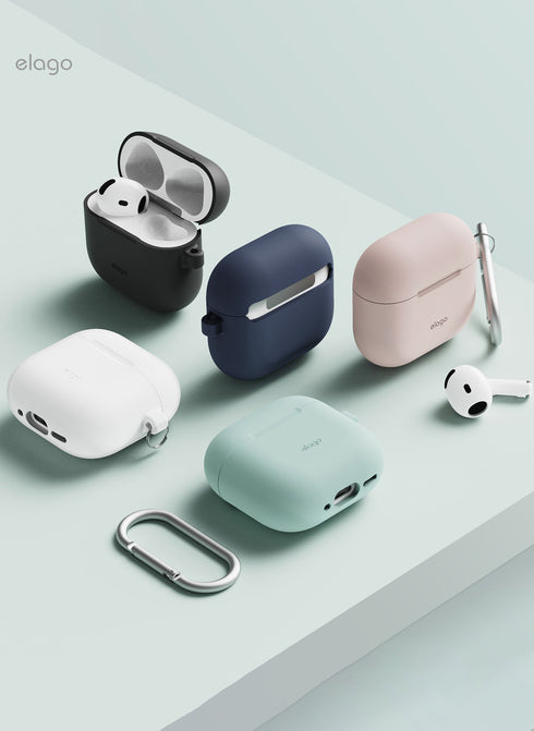 elago AirPods 4 Case Silicone Hang