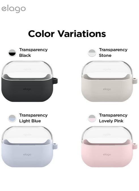 elago Samsung Galaxy Buds 3 / 3 PRO Case Duo Hang with Carabiner