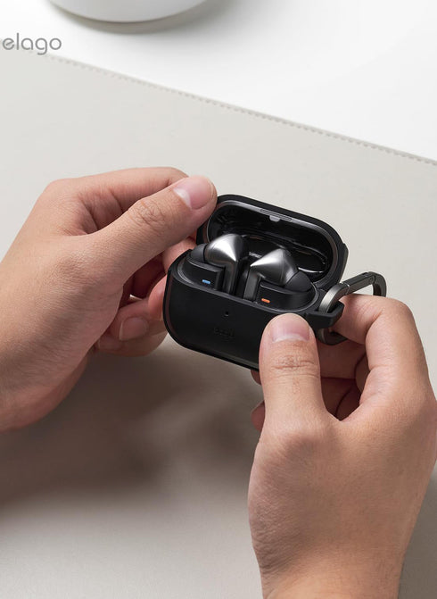 elago Samsung Galaxy Buds 3 / 3 PRO Case EDC Hang with Carabiner
