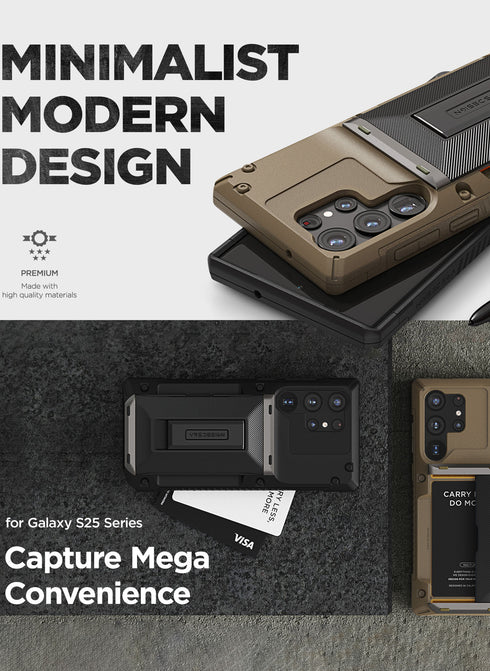 VRS Design Samsung Galaxy S25 PLUS Case Damda Glide Hybrid