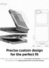 elago Samsung Galaxy Z Flip 6 Case Magnetic Hybrid Clear