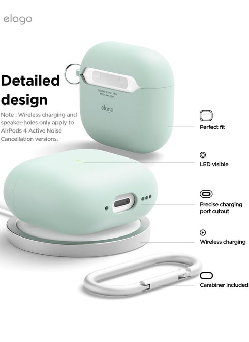 elago AirPods 4 Case Liquid Hybrid Hang