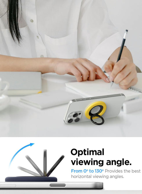 Spigen Silicone Magnetic Ring Holder Nano Pop MagFit with Kickstand