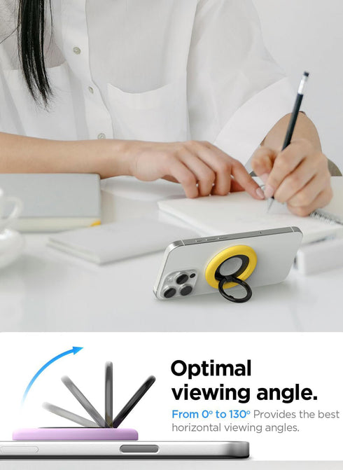 Spigen Silicone Magnetic Ring Holder Nano Pop MagFit with Kickstand