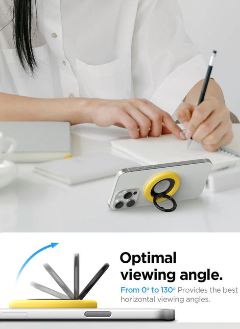 Spigen Silicone Magnetic Ring Holder Nano Pop MagFit with Kickstand