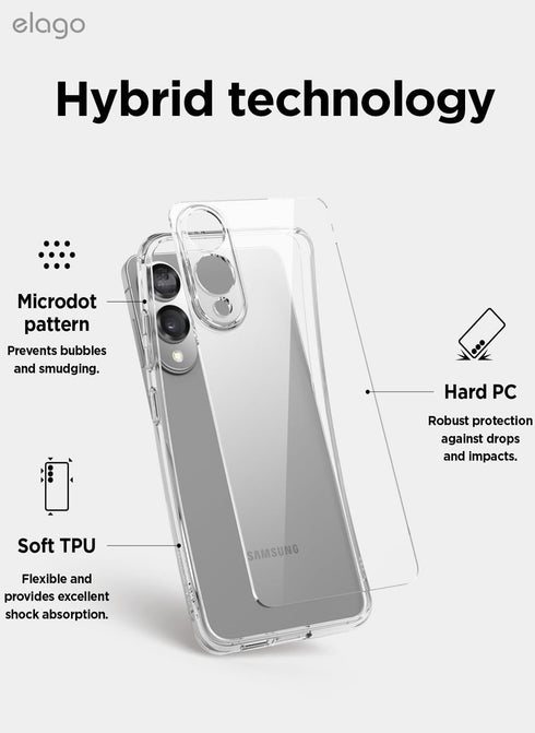 elago Samsung Galaxy S25 EDGE Case Hybrid