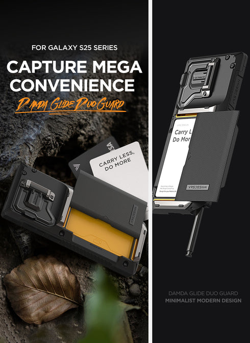 VRS Design Samsung Galaxy S25 ULTRA Case Damda Glide Duo Guard