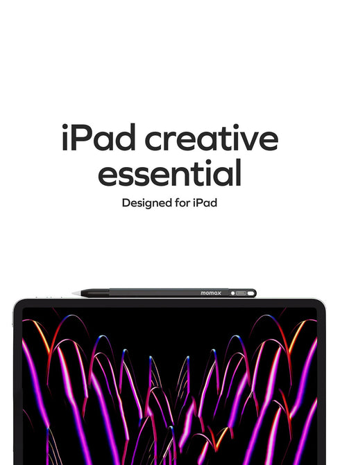 Momax MAG Link Pop Magnetic Active Stylus Pen easy charging via USB-C