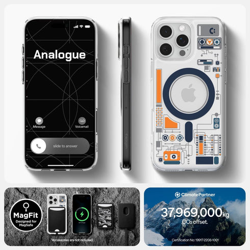 Spigen iPhone 16 PRO Case Ultra Hybrid MAGFIT ANALOGUE