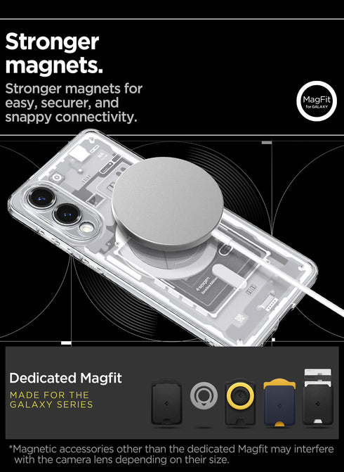 Spigen Samsung Galaxy S25 EDGE Case Ultra Hybrid MAGFIT ZERO ONE