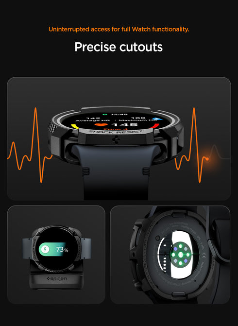 Spigen Samsung Galaxy Watch 8 (44mm) Case Rugged Armor