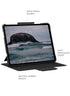 UAG iPad Air 13" M2 (2024) Case Metropolis SE with Pencil Holder