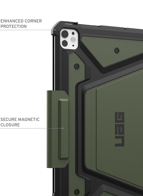 UAG iPad Pro 13" M4 (2024) Case Metropolis SE with Pencil Holder