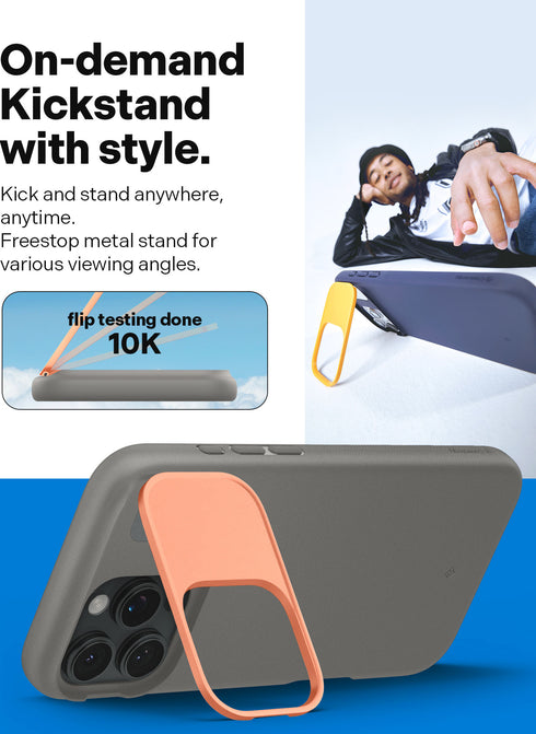 Caseology iPhone 16 Pro MAX Case Nano Pop MAG Kickstand