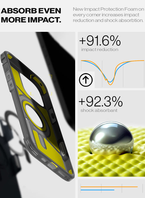 Spigen iPhone 16 Pro MAX Case Tough Armor T MAGFIT FROST