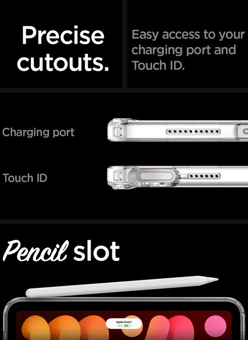 Spigen iPad Mini 7 / iPad Mini 6 Case Ultra Hyrbid ZERO ONE