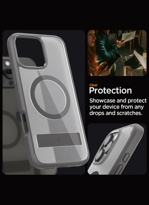 Spigen iPhone 16 PRO Case Ultra Hybrid S MAGFIT FROST