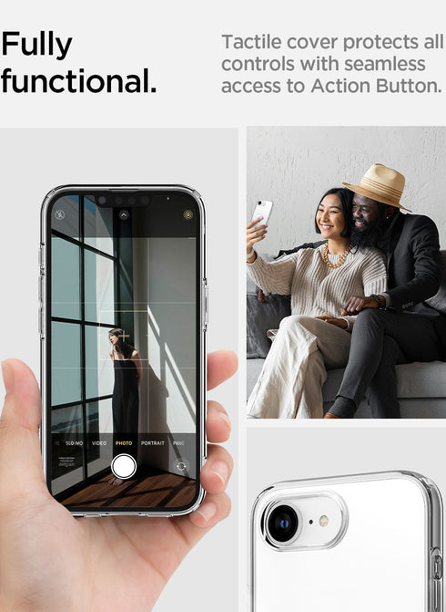 Spigen iPhone 16e Case Liquid Crystal MAGFIT